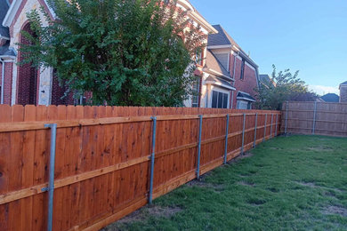 Mansfield Custom Fence Project