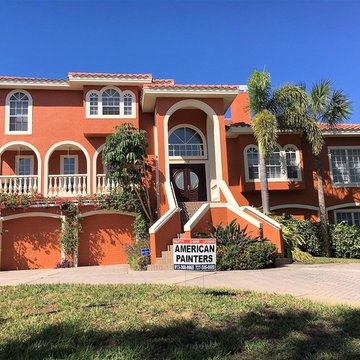 Exterior repaint in Tierre Verde, FL