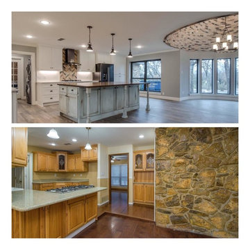 Before and After Remodel