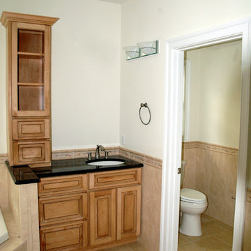 Master Bath: Vanity, Radiant Heat Flooring