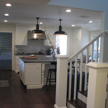 A 2016 kitchen comes home to a circa 1711 cape