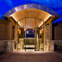 Bronze Clad Windows and Doors - Front Doors
