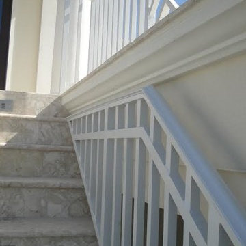 Welded Aluminum Railing & 5V Metal Roof