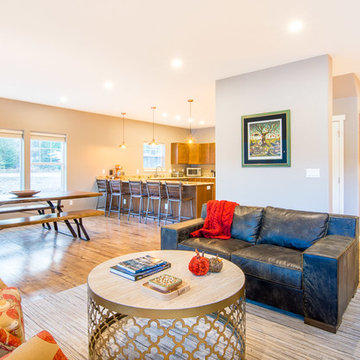Custom Modular Two-Story Home - Priest Lake, Idaho