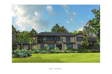 Trendy exterior home photo in Santa Barbara