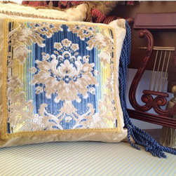 Blue Gold - Decorative Pillows
