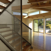ryan basement-perforated metal divider