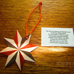 Compass Rose Ornament with Original Poem - Decorative Objects And Figurines