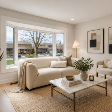 Modern Living Space with Natural Light