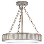Hudson Valley Lighting - Hudson Valley Lighting 901-PN Middlebury Collection - Three Light Pendant - Designs of distinction and manufacturing of the hiMiddlebury Collectio Polished Nickel *UL Approved: YES Energy Star Qualified: n/a ADA Certified: n/a  *Number of Lights: Lamp: 3-*Wattage:60w A19 Medium Base bulb(s) *Bulb Included:No *Bulb Type:A19 Medium Base *Finish Type:Polished Nickel