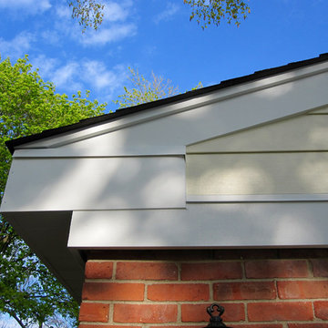 Mount Prospect Remodel, on Full Exterior of Colonial Style House