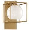 Cowen 1 Light Wall Sconce, Brushed Gold