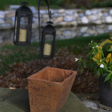 Elements - pots, planters, window boxes, chiminea