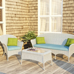 3 Piece Rockport Sofa Set by Forever Patio - Products