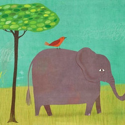Rainbow Jungle Themed Kid's Room - Kids Decor