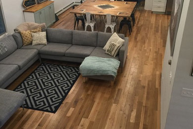 Blended Oak Hardwood Floor