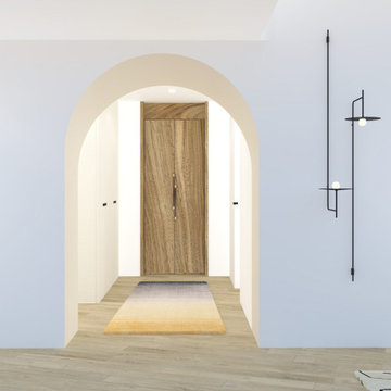 View onto hallway
