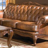 Coaster Victoria Leather Sofa