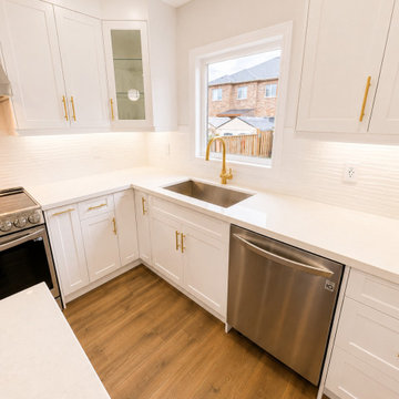 East Credit Kitchen & Structural Renovation - Open Concept
