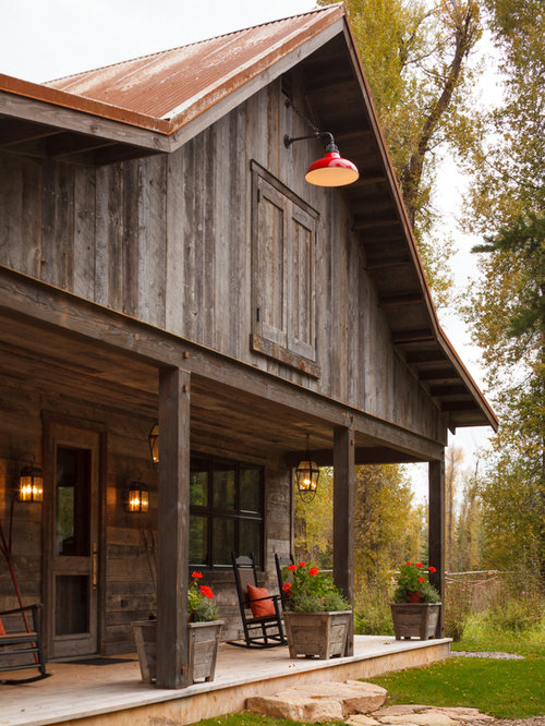 barn wood exterior design ideas, remodels & photos