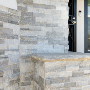 Modern Exterior & Hardscape Remodel by Nextgen Home Builders in Pasadena, CA