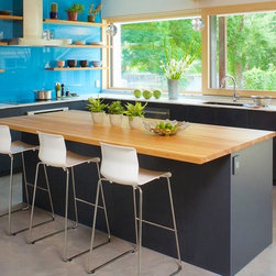 Black and Blue in Denver - Kitchen Cabinetry