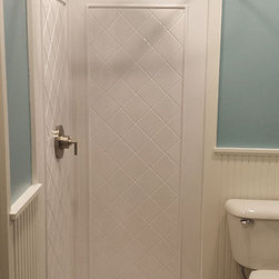 Stainless Steel Neo Round Shower Rod - Shower Curtain Rods