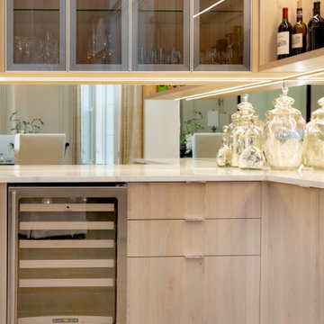 Luxury Entertainment Bar with Smart Storage