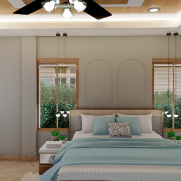 Coastal Master Bedroom Renovation in Greenwich