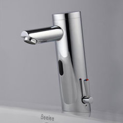 Contemporary Sensor Tap Automatic Touchless Bathroom Sink Tap Mixer - T0106A - Bathroom Sink Faucets