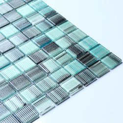 2013 New glass stone metal blend mosaic tile for bathrooms COB0038 - Mosaic Tile