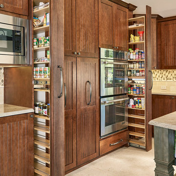 Transitional Plano Kitchen with Open Concept & Maximized Storage
