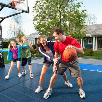Backyard Basketball Court