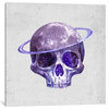 "Cosmic Skull" by Terry Fan, Canvas Print, 26x26"