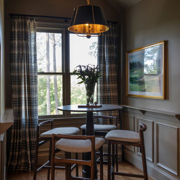 Raleigh NC Bonus Room Remodel — Golf Simulator Lounge & Wet Bar