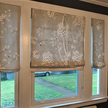 Roman shades for a Princess House