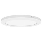 Access Lighting - Access Lighting 20838LEDD-WH/ACR ModPLUS - 12 Inch 24W 1 LED Flush Mount - Warranty:   ColoModPLUS 12 Inch 24W  Black Acrylic GlassUL: Suitable for damp locations Energy Star Qualified: n/a ADA Certified: n/a  *Number of Lights: 1-*Wattage:24w LED bulb(s) *Bulb Included:Yes *Bulb Type:LED *Finish Type:Black