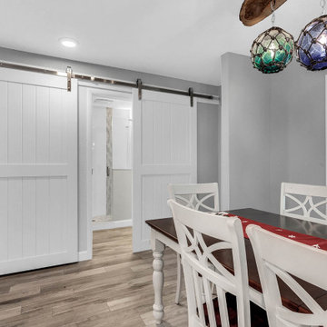 Kitchen Barn Door-Green Lake