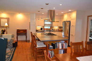 Kitchen - transitional kitchen idea in Other
