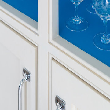 Clean, bright, traditional shaker kitchen