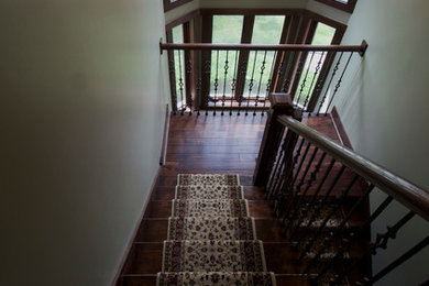 Inspiration for a craftsman home design remodel in Chicago