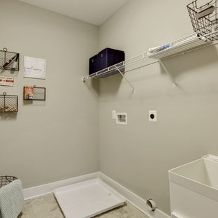 75 Most Popular Laminate Floor Laundry Room With An Utility