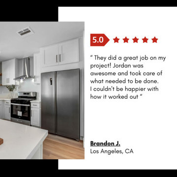 Crafting Contemporary Elegance; Kitchen Remodel and living room Remodel