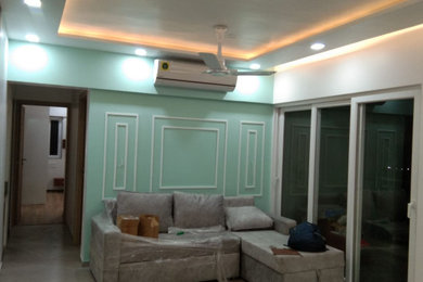 Example of a minimalist home design design in Pune