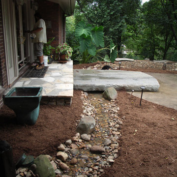 Stream Around House