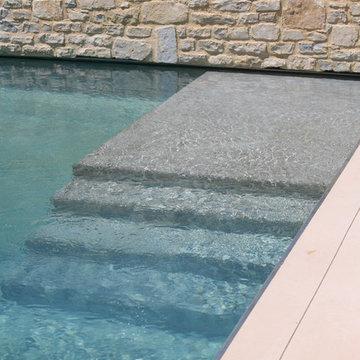 Contemporary garden in the south of France