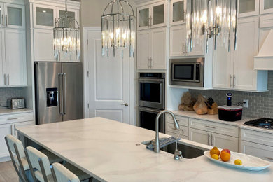 Kitchen - contemporary kitchen idea in Miami