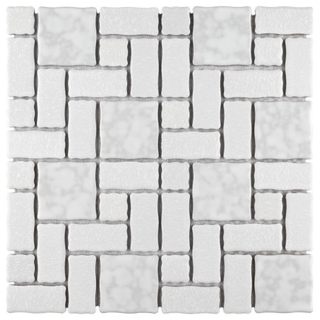 Academy White Porcelain Floor and Wall Tile