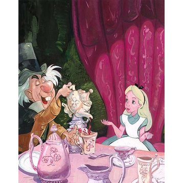Disney Fine Art A Very Important Date by Jim Salvati, Gallery Wrapped Giclee