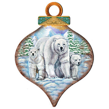 Polar Bears Ornament Drop